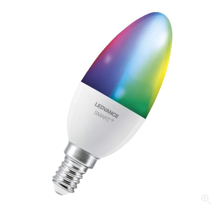 485570 LAMPARA SMART VELA LED 5W E14 RGB+W LEDVANCE