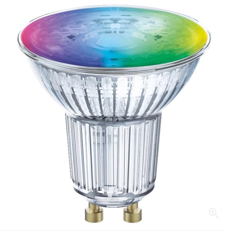 485693 LAMPARA SMART PAR16 LED 4,9W GU10 RGB+W 40° LEDVANCE