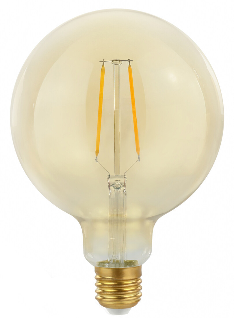 WOJ+14461 LAMPARA GLOBO FIL LED AMBAR G125 5W 2400K SPECTRUM