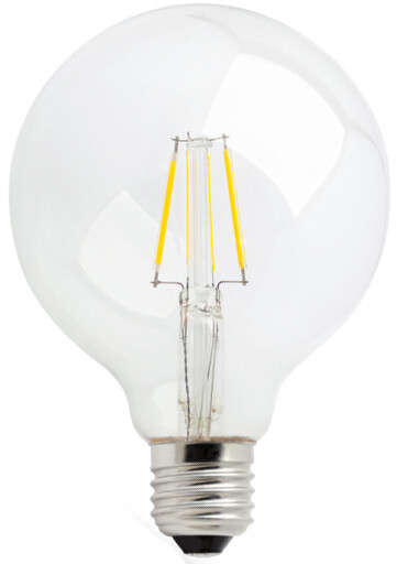 WOJ13868 LAMPARA GLOBO LED CRISTAL 8W 2700K 125mm