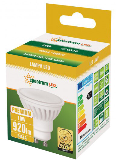 WOJ14308 LAMPARA DICROICA LED GU10 10W CERAM 3000K