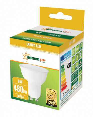 WOJ13267 LAMPARA DICROICA LED GU10 6W 4000K 480Lm