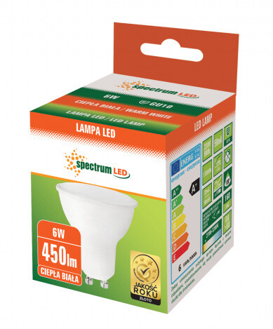 WOJ13265 LAMPARA DICROICA LED GU10 6W 3000K 450Lm