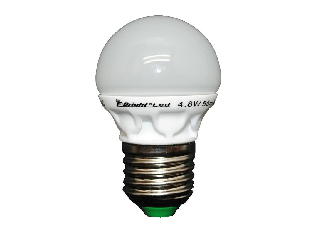 2601242 LAMPARA ESFER LED CERAMICA 5,5W E27 6000K