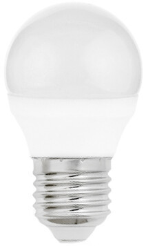 WOJ+13032_4W LAMPARA ESFERICA LED 4W E27 2700K 300Lm SPECTRUM