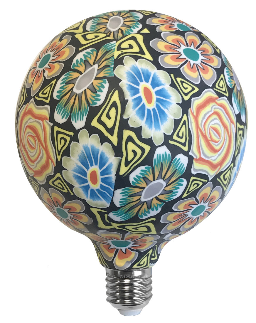 2601293 LAMPARA LED GLOBO HOJA VERDE E27 4W 3000