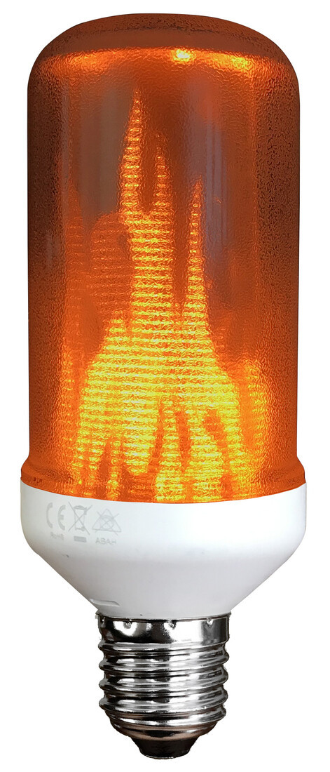 2600454 LAMPARA LED DECORATIVA EFECTO LLAMA E27 3W