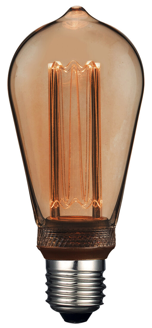 2601214 LAMPARA PERA FILAMENTO LED E27 4W 1800K