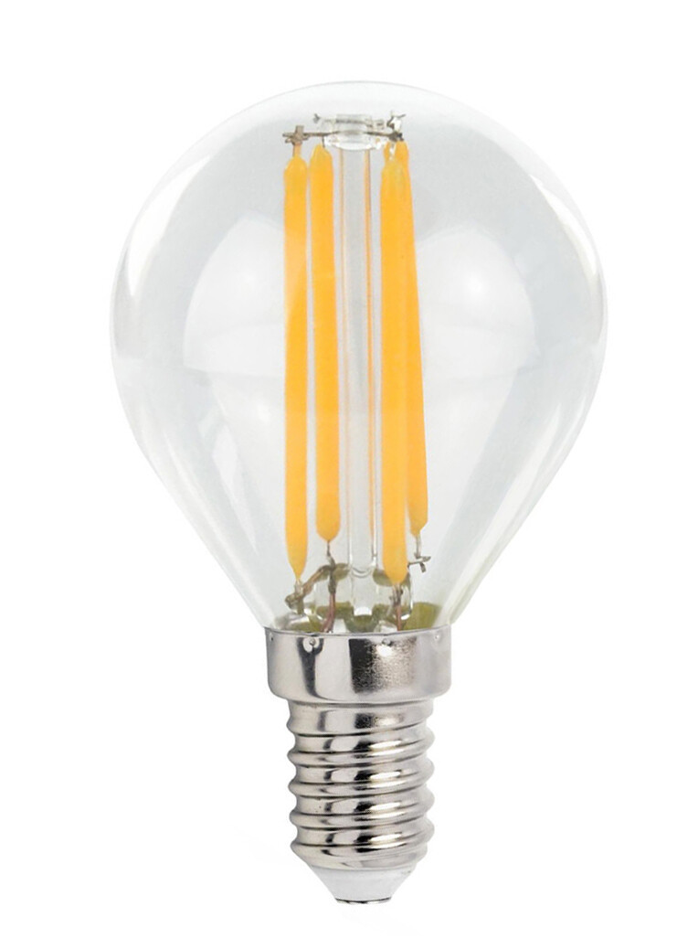 WOJ+14389 LAMPARA ESFERICA LED CRISTAL 6W E14 2700K SPECTRUM