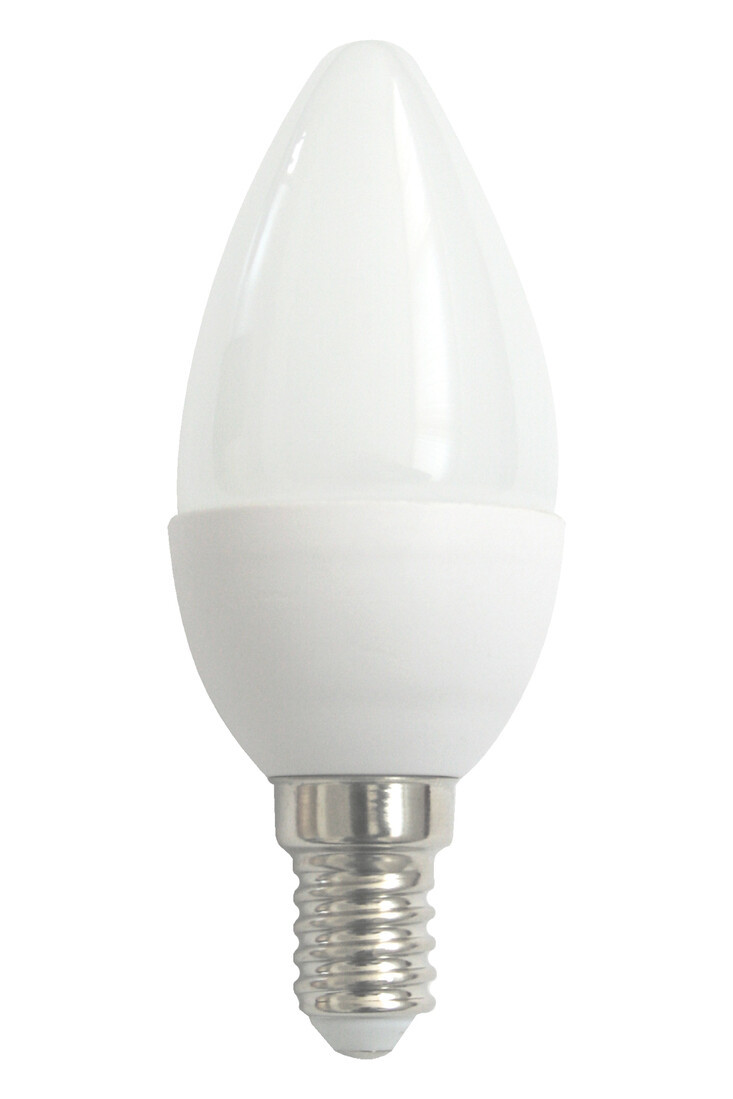 81.145/7/BLANCA LAMPARA VELA LED 7W E14 4000K DH