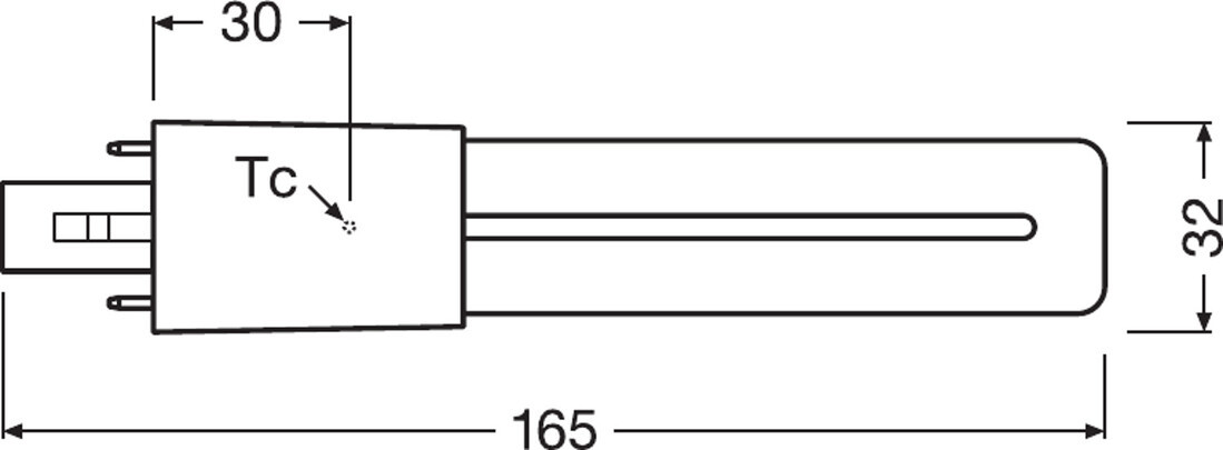 558045 LAMPARA PL DULUX S LED 4,5W G23 4000K OSRAM