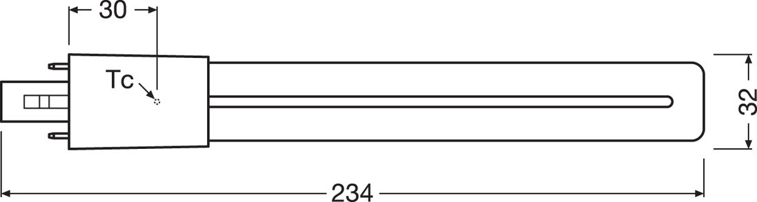 558083 LAMPARA PL DULUX S LED 6W G23 4000K OSRAM