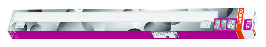 607132 LAMPARA LED LINESTRA 2 CASQ 3,2W 2700K 300mm