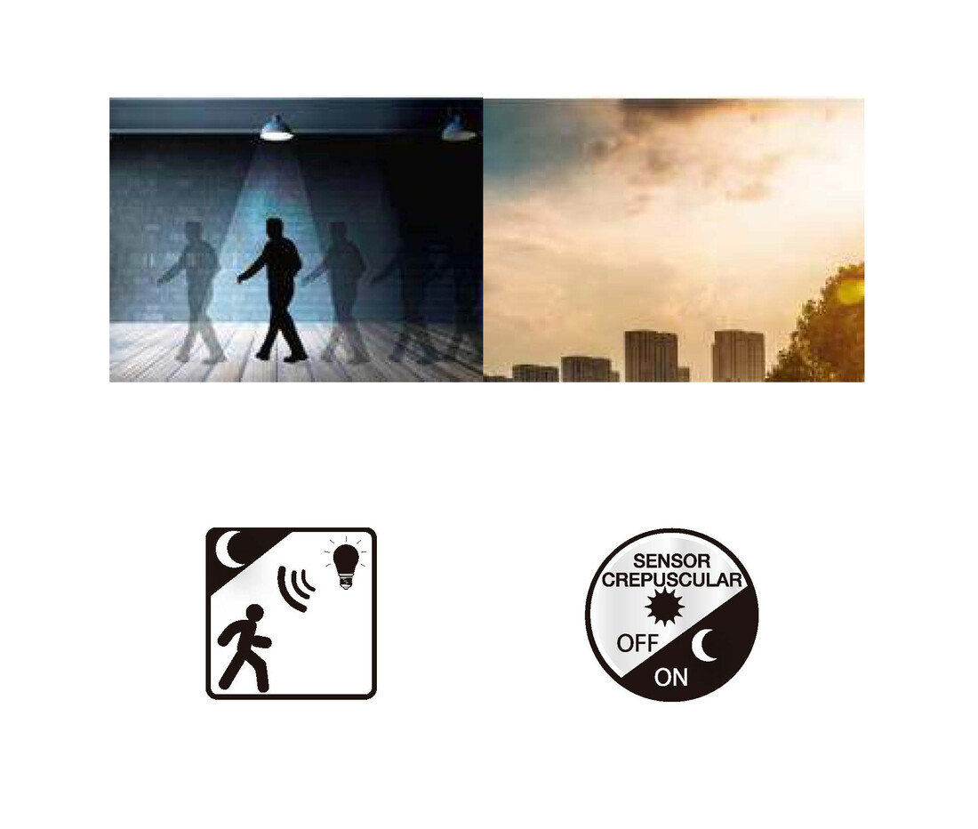 81.206/MCR/BL LAMPARA LED GU10 5W 4000K SENSOR ELECTRO DH