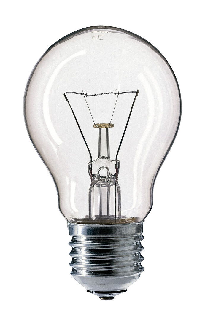 11022 LAMPE À INCANDESCENCE STANDARD 25W CLAR