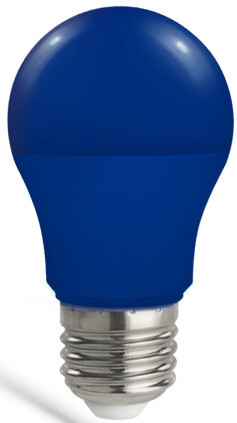 2601486-AZ LAMPARA STANDARD LED E27 9W 180º 230V AZUL ELECTROBILSA