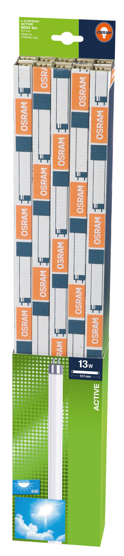 067210 TUBO FLUORESCENTE T5 13W 4000K 517mm OSRAM