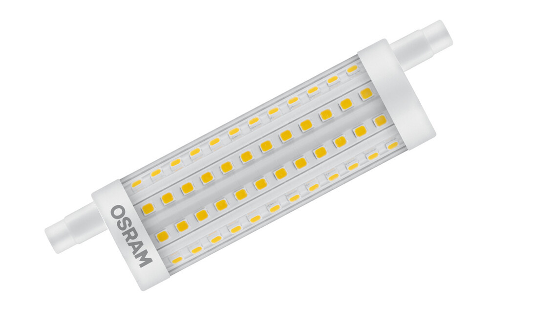432550 LAMPARA LINEAL LED REGULABLE R7S 15W 2700K 118mm LINE OSRAM