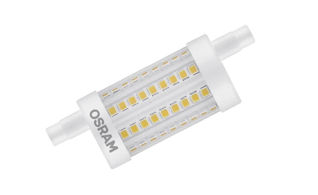 432512 LAMPARA LINEAL LED REGULABLE R7S 8,5W 2700K 78mm LINE OSRAM
