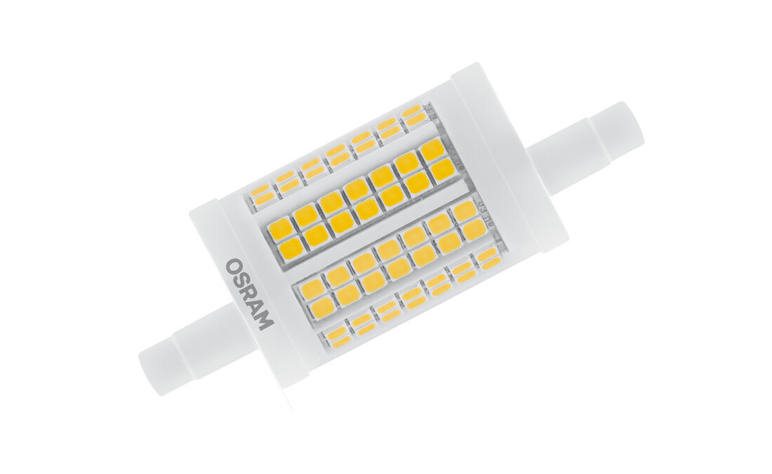 432536 LAMPARA LINEAL LED REGULABLE R7S 11,5W 2700K 78mm LINE OSRAM