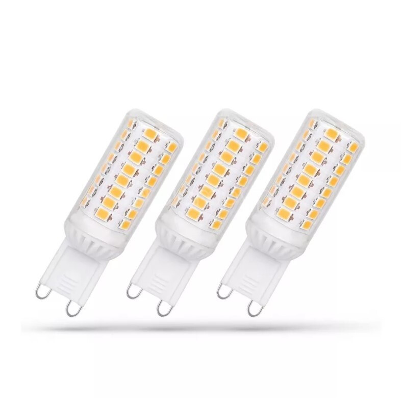 WOJ+14484 3x LAMPARA LED REGULABLE G9 4W 3000K SPECTRUM