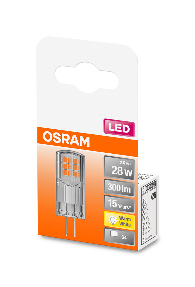 431997 LAMPARA LED G4 2,6W 2700K 12V OSRAM