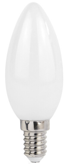 WOJ14069 LAMPARA VELA LED MATE CRISTAL 4W 2700K