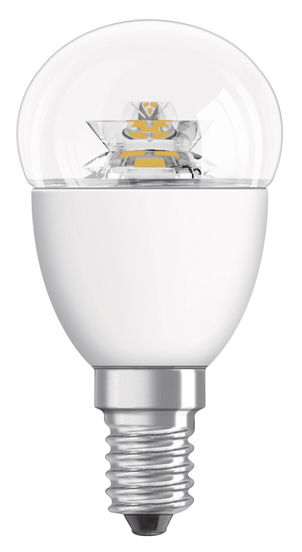 911963 BL LAMPARA ESFERICA LED CLARA 6W 2700K E14