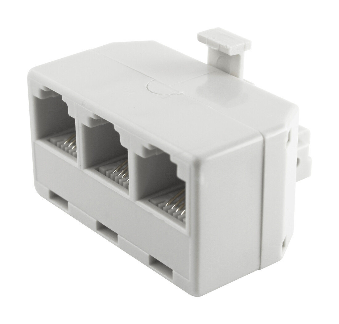 2600944 ADAPTADOR TELEFONICO TRIPLE GSC