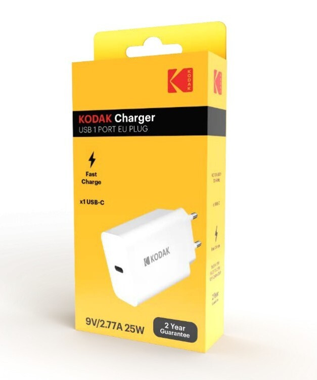 30428270 CARGADOR USB-C RAPIDO 25W KODAK