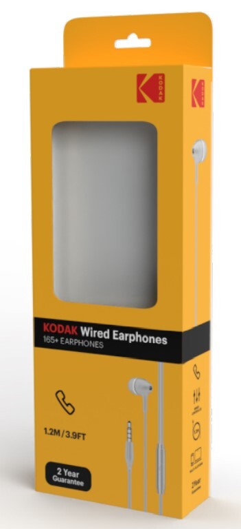 30425934 AURICULARES INTRAUDITIVOS BLANCOS 1,2m 165+ JACK 3,5mm KODAK