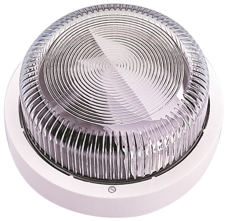 APPLIQUE RONDE ÉTANCHE SANS GRILLE BLANC