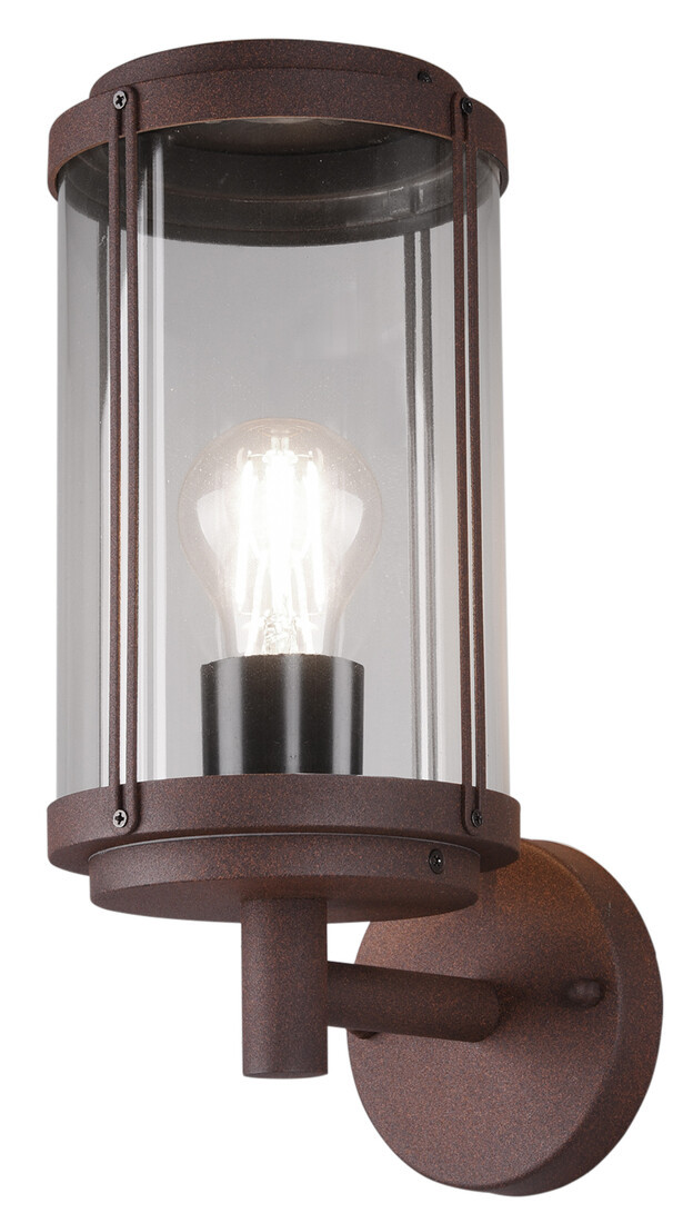 202360124 APLIQUE PARED ALUMINIO OXIDO TANARO E27 IP44 TRIO