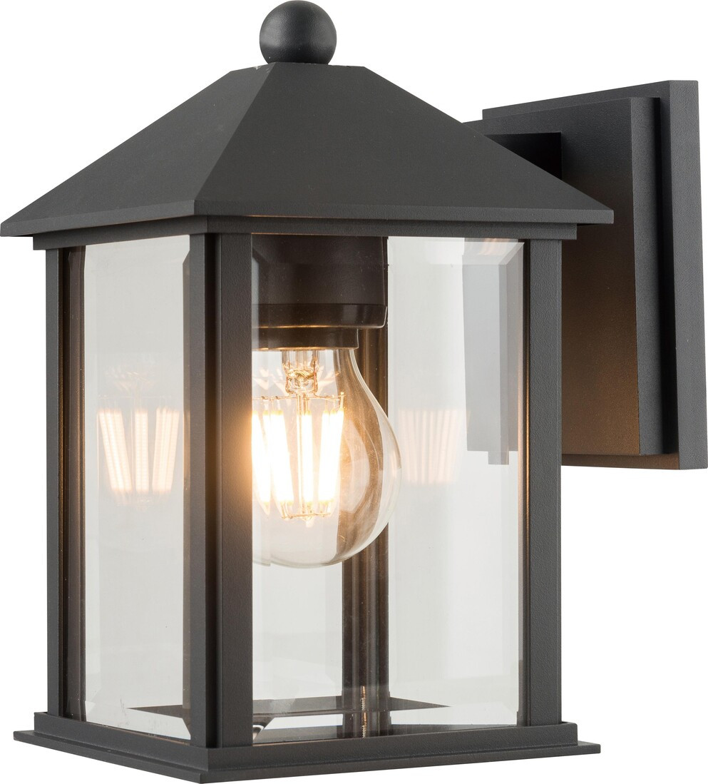 43211 APLIQUE DE EXTERIOR NEGRO ULES 1xE27 LEDESMA