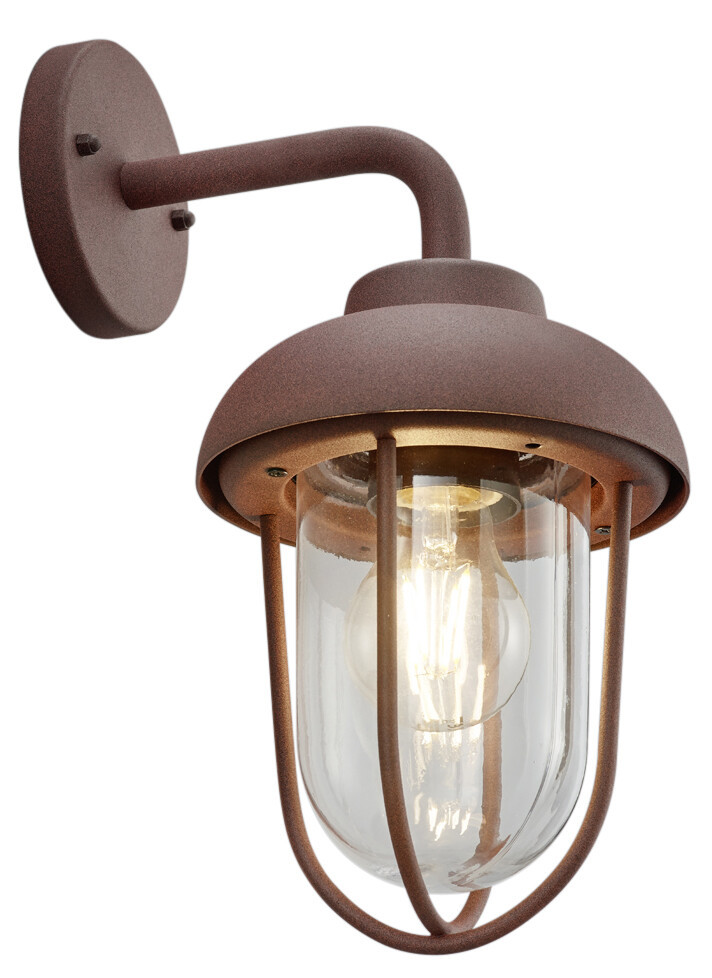 202760124 APLIQUE ALUMINIO OXIDO DUERO E27 IP44 TRIO