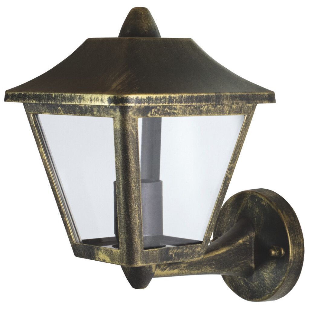206229 APLIQUE LED TRADITION UP ALU E27 IP44 ORO