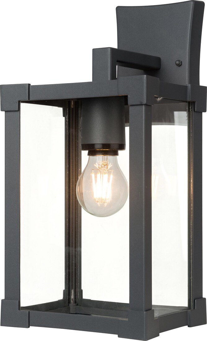 43209 LAMPE D'EXTÉRIEUR TAMON NOIR F 1xE27 LEDESMA