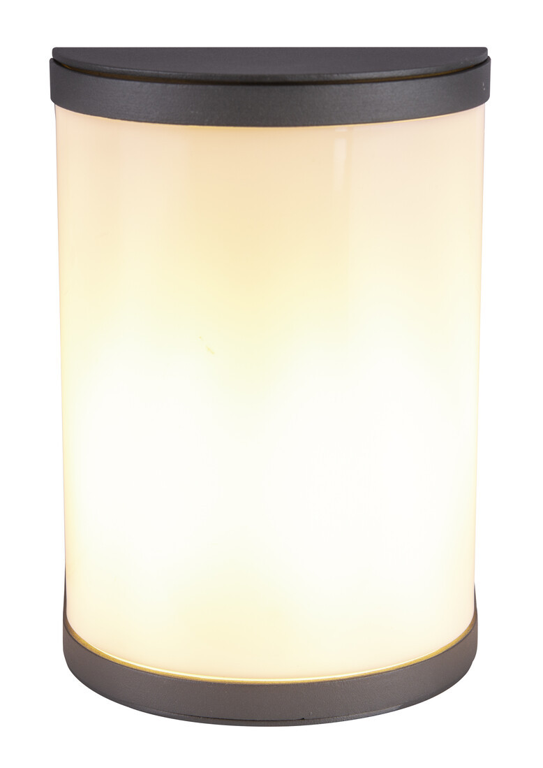 32128A APLIQUE EXTERIOR 1XE27 60W ALUMINIO ANTRACITA IP44 SEGGA GLOBO