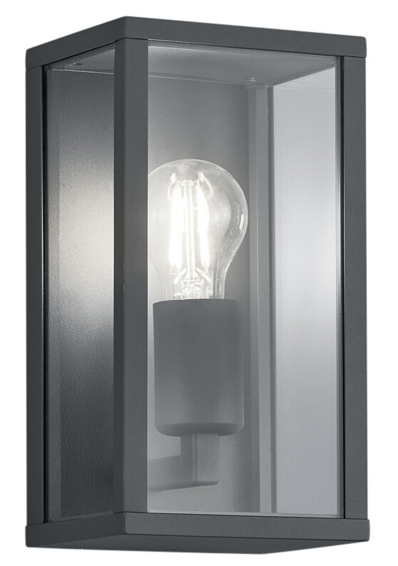 201860142 APLIQUE PARED CAJA ALUMINIO GARONNE E27 IP44 TRIO