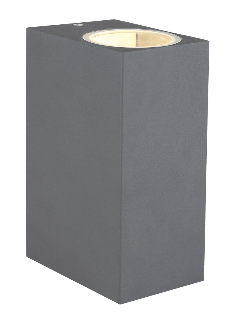 34164-2 APLIQUE EXTERIOR 2XGU10 35W ALUMINIO ANTRACITA IP44 VERONIKA GLOBO