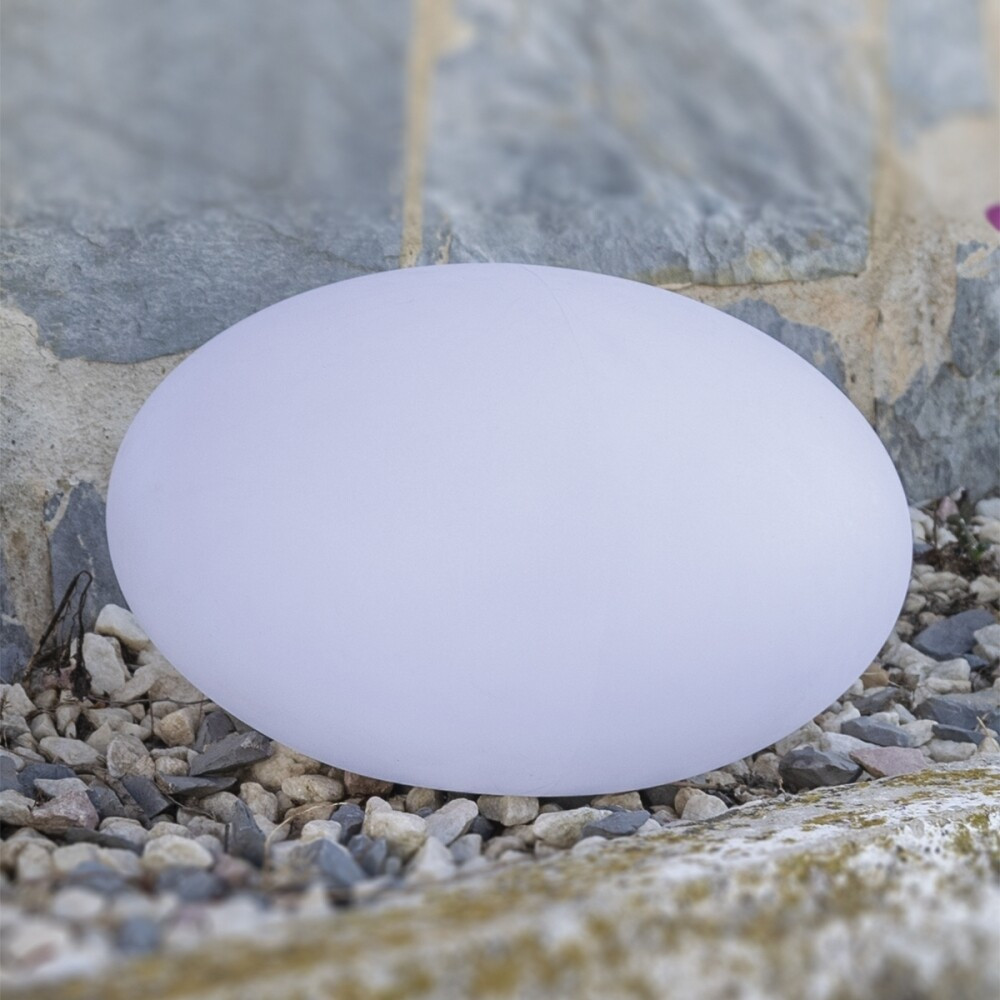 67062 OVALO DECO JARDIN LED MANDALA RGB 1W C/MANDO