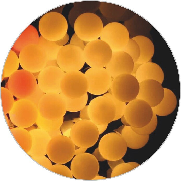 79.716/20/CAL 20m GUIRNALDA LED MINIBALL 3,6W CALIDA ELECTRO DH