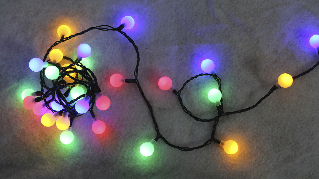 204600014 4m GUIRNALDA 40 BOMBILLAS LED RGB IP44 GSC