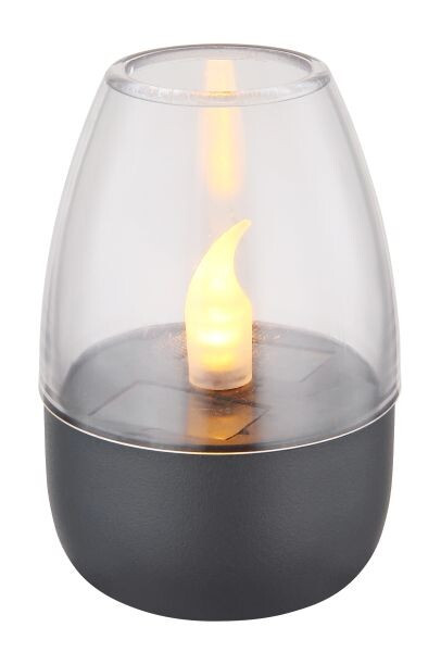 36703 VELA SOLAR DECORATIVA 1800K EFECTO FUEGO 9x6cm IP44 GLOBO