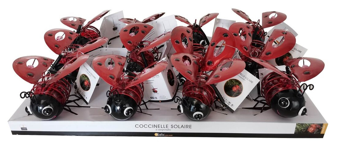 G2203 MARIQUITA SOLAR DECORATIVA METAL+PVC GALIX