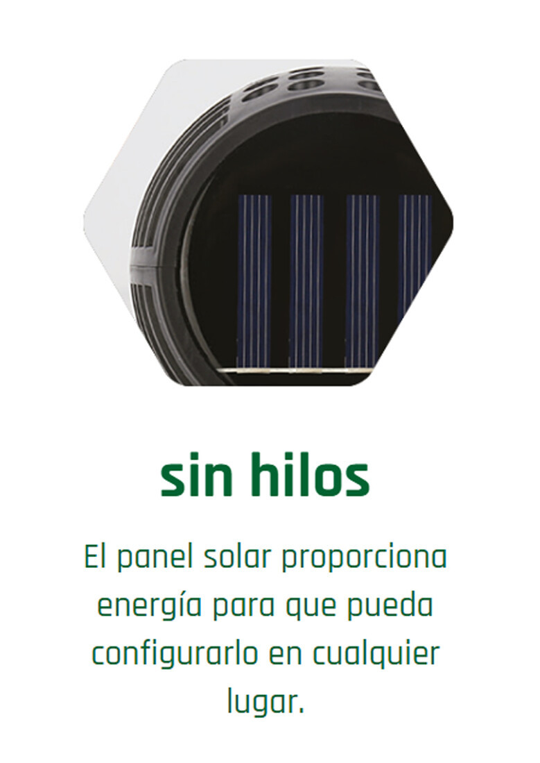 SLI035090 BALIZA LED SOLAR EFECTO LLAMA 2W IP44 SP