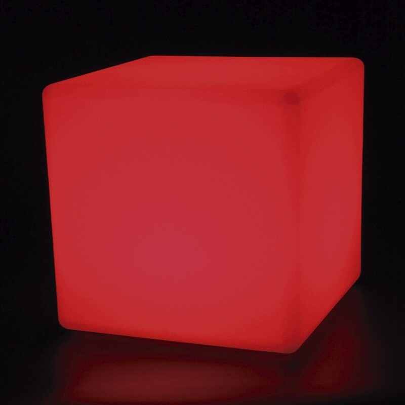 67063 CUBO DECO JARDIN LED DHARMA RGB 1W C/MANDO