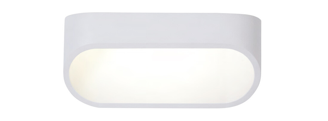 3000/P LED WALL LIGHT NORDIC 6W 4000K MATT WHITE