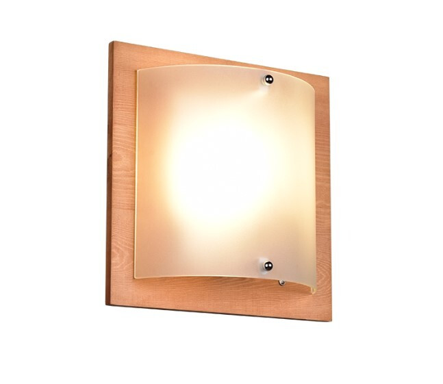 212600130 WALL LIGHT E27 IP20 WOOD PALI TRIO