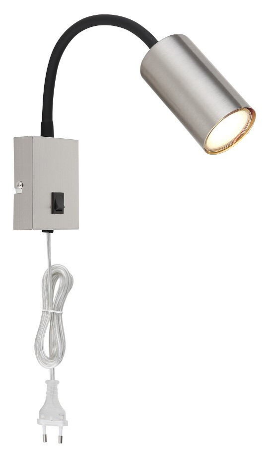 57911W APLIQUE FOCO PARED INTERRUPTOR 1xGU10 35W 230V METAL ROBBY GLOBO